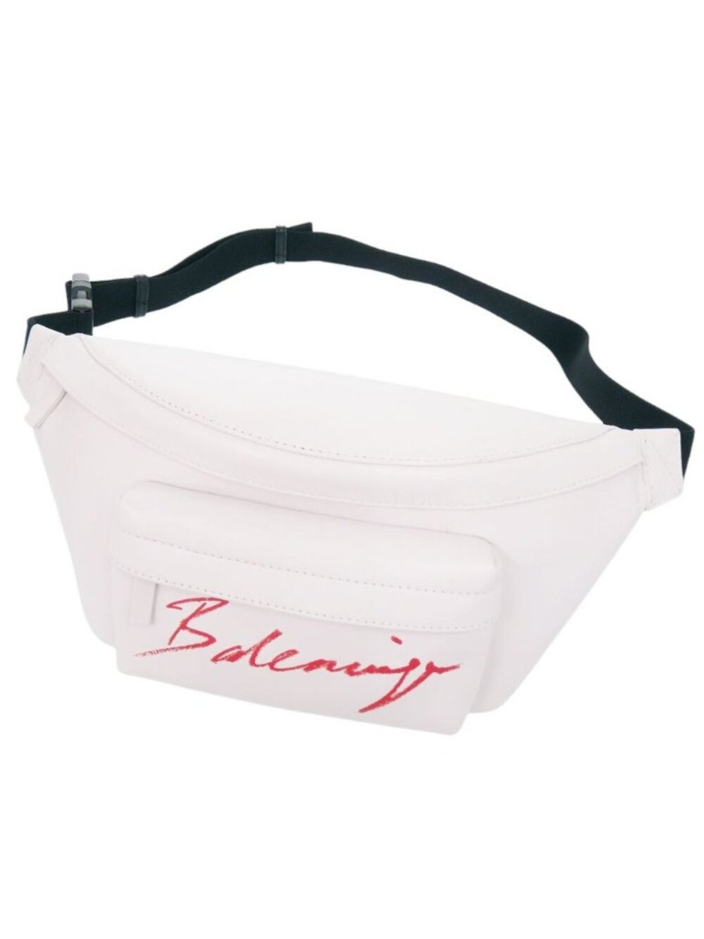 Balenciaga Everyday Leather White Waist Bag